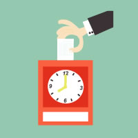 Old School Punch Clock