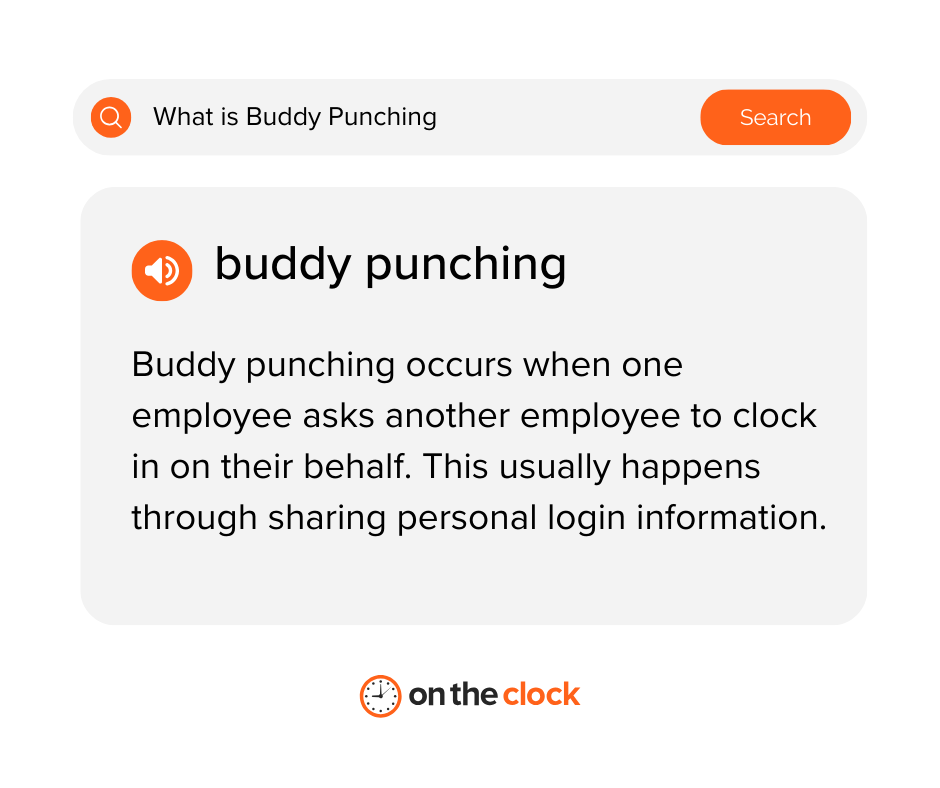 Buddy Punching Definition